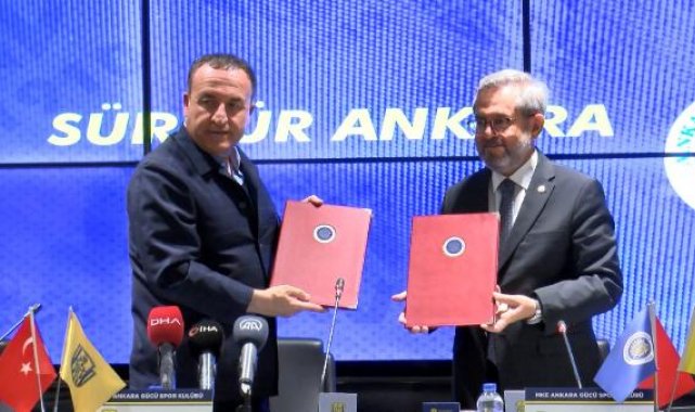 Ankaragücü'nden sürdürülebilir çevre için iş birliği protokolü