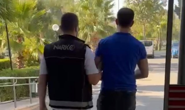 Arkadaşından aldığı araç içerisinde uyuşturucu ile yakalandı