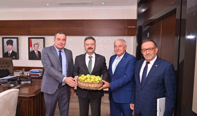 Aydın Ticaret Borsası, Vali Aksoy ile bir araya geldi