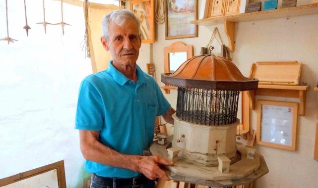 Aydınlı Ali usta Muğla'nın tarihini maket haline getiriyor