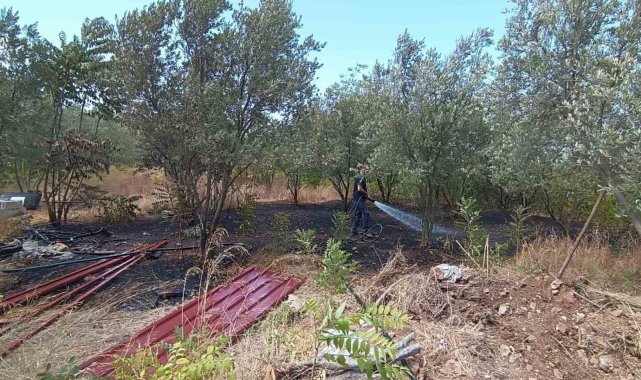 Ayrı yerlerde meydana gelen yangınlar söndürüldü
