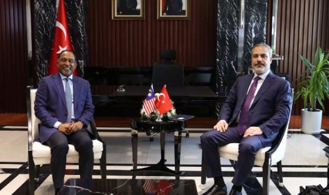 Bakan Fidan, Malezya Dışişleri Bakanı Kadir ile görüştü