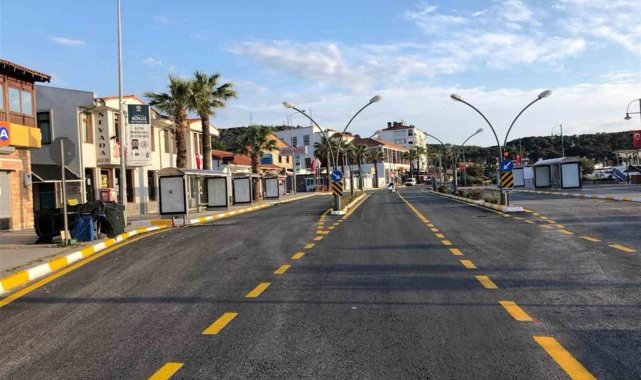 Balıkesir Büyükşehir Belediyesi Ayvalık'ın güzelliğine güzellik katıyor