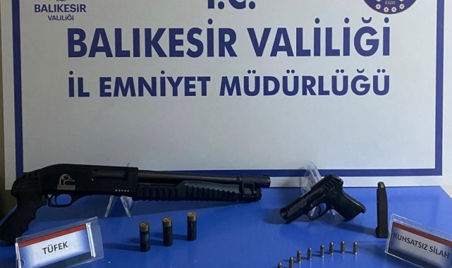 Balıkesir'de 28 aranan şahsa gözaltı