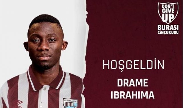 Bandırmaspor, Drame İbrahima ile 3 yıllık sözleşme imzaladı