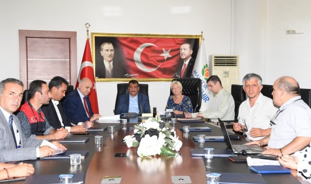 Başkan Gürkan UNDP Türkiye Mukim Temsilcisi Louisa Vinton bir araya geldi