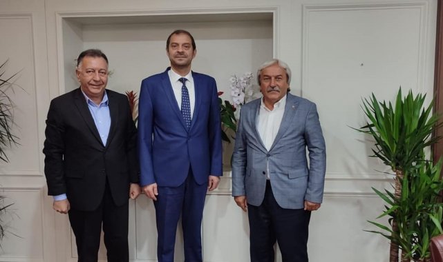 Başkan Münür Şahin Ankara'da projelerini sundu