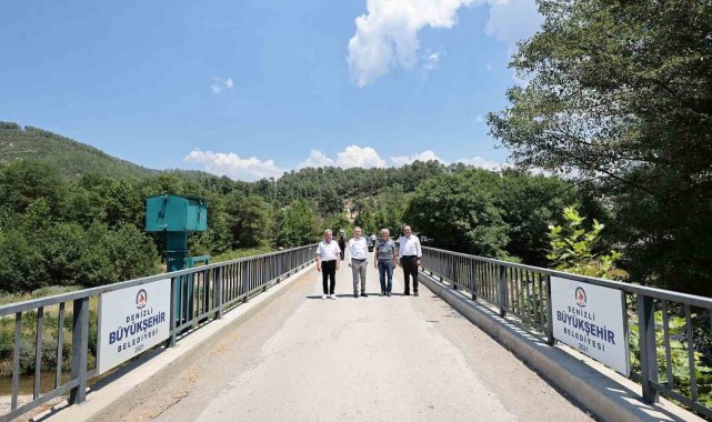 Başkan Zolan, yapılan köprüleri yerinde inceledi
