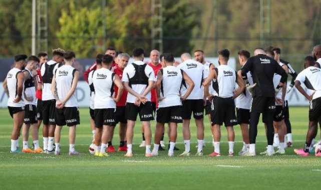Beşiktaş, Neftçi Bakü maçının hazırlıklarını tamamladı