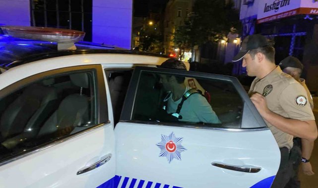 Beyoğlu'nda motosiklet sürücülerine yönelik denetim gerçekleştirildi