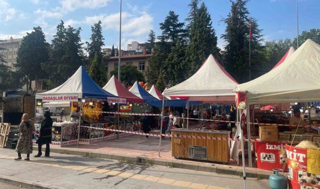 Bilecik'te kurulan yöresel ürünler panayırı tepkiler üzerine kaldırılıyor