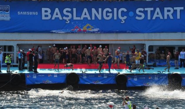 Boğaziçi Kıtalararası Yüzme Yarışı gerçekleştirildi