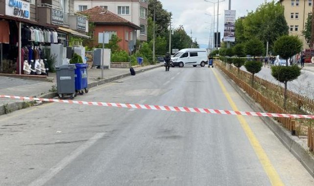 Bolu'da şüpheli çanta fünyeyle patlatıldı