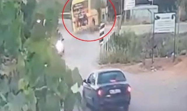 Bursa'da 2 kişinin öldüğü kaza kamerada