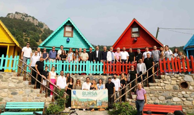 Bursa'da doğa ile iç içe bir park