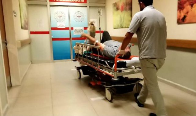 Bursa'da temizlediği silahının ateş almasıyla, ayağından vuruldu