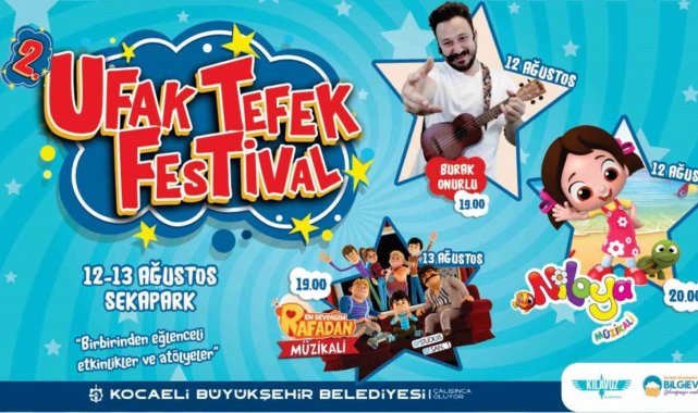 Çocuklar, Niloya ve Rafadan Tayfa konseriyle eğlenceye doyacak