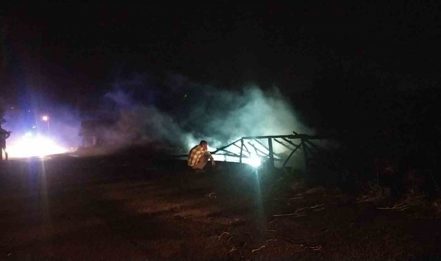 Çorum'da korkutan yangın