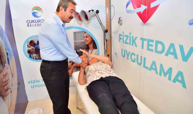 Çukurova'da ücretsiz fizik tedavi hizmeti