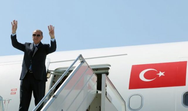 Cumhurbaşkanı Erdoğan Macaristan'a gitti