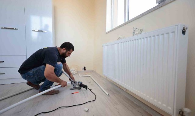 Denizli'de dar gelirliler doğalgaza kavuşuyor