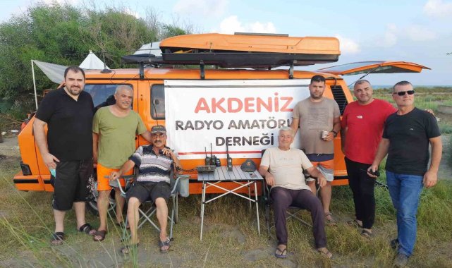 Depremde önemli katkı sağlayan amatör telsizciler tatbikat gerçekleştirdi
