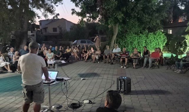 Doğaseverler, deniz kaplumbağaları konusunda bilgilendirildi