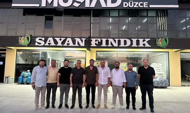 Düzce MÜSİAD projelerini Özdemir'e anlattı