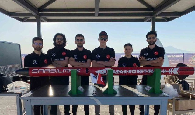 Düzce Üniversitesi roket takımlarından önemli başarı