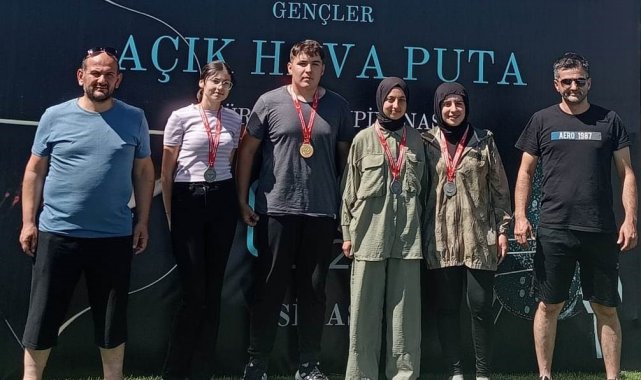 Düzceli okçular hedefi vurdu