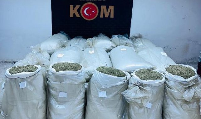 Edirne'de 720 kilo 'damiana çayı' ele geçirildi