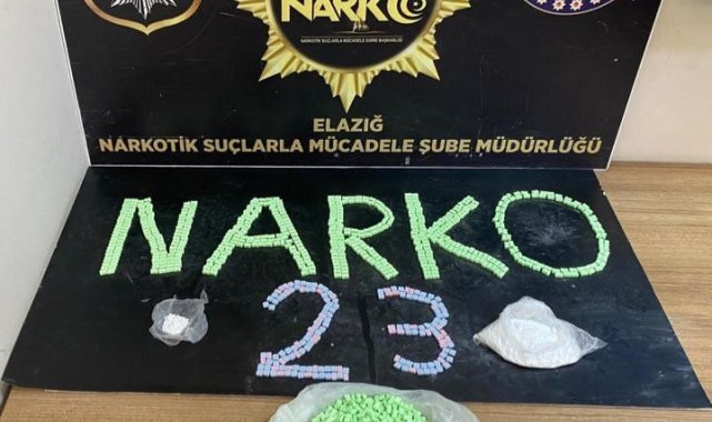 Elazığ polisi uyuşturucu tacirlerine geçit vermiyor