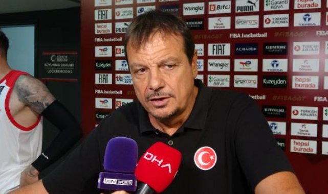 Ergin Ataman: Takımın enerjisi çok iyi, bu beni çok memnun ediyor