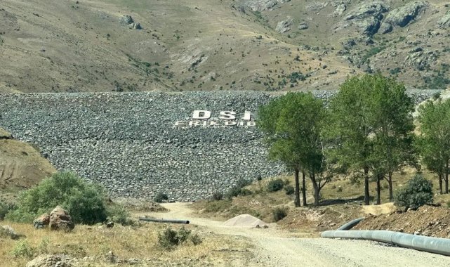 Erikdibi Göleti inşaatında çalışmalar devam ediyor