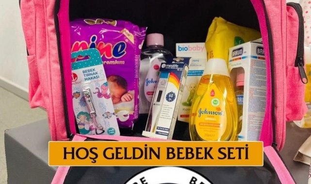 Esendere Belediyesinden anne adaylarına 'hoş geldin bebek' seti