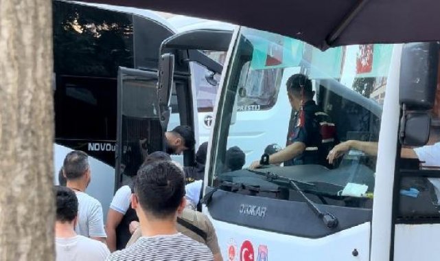 Esenyurt'taki kanlı baskınla ilgili gözaltına alınan 8 kişi adliyeye getirildi