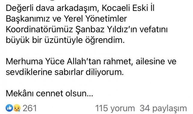 Eski İYİ Parti İl Başkanı hayatını kaybetti