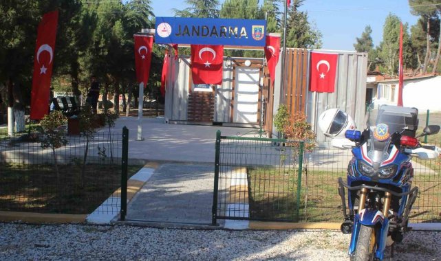 Eşme'de jandarma asayiş noktası hizmete açıldı