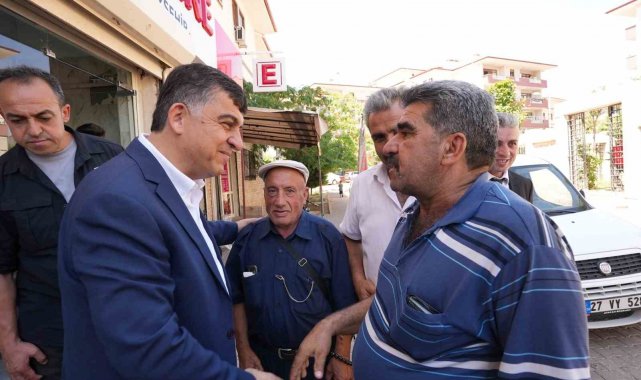 Fadıloğlu, Kuzeyşehir esnafının sıkıntılarını dinledi