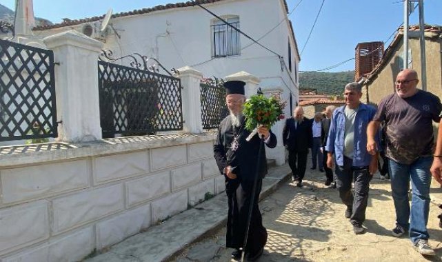 Fener Rum Patriği Bartholomeos, Gökçeada'da