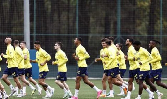 Fenerbahçe, Gaziantep FK maçı hazırlıklarını tamamladı