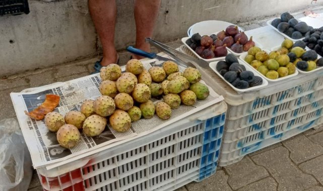 Fethiye'de dikenli incir tanesi 10 liradan satılıyor