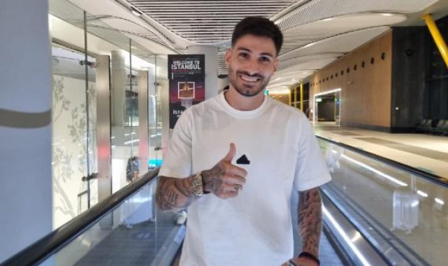 Fountas, Trabzonspor için İstanbul'a geldi