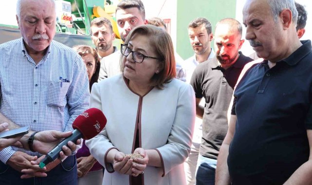 Gaziantep'te 7 ilçe belediyesine tohum eleme makinesi dağıtıldı
