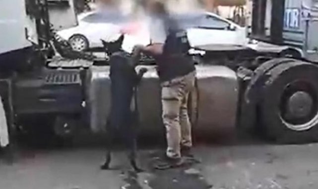 Gaziantep'te TIR'da 29,5 kilo eroin ele geçirildi