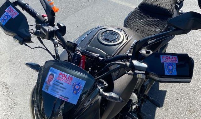 Güngören'de denetimde çakarlı motosikletliye 4 bin lira ceza