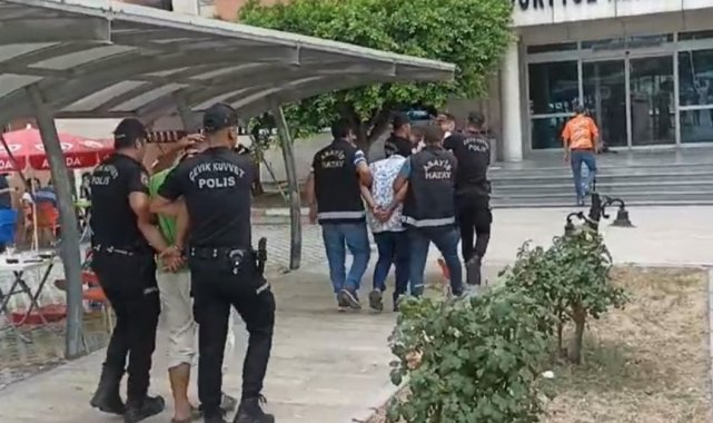 Hapis cezasıyla aranan 3 şahıs yakalanıp tutuklandı