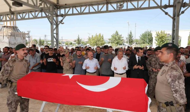 Hayatını kaybeden polis memuru için tören düzenlendi
