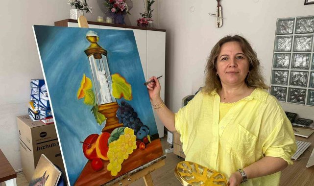 Hem muhasebeci, hem ressam: İki işinde de başarılı