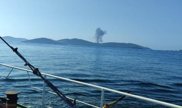 Heybeliada'da yangın